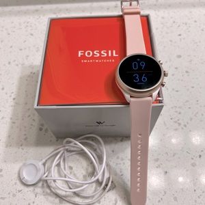 Fossil Sport Smartwatch - 41mm Blush Silicone